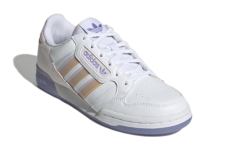 (Youth) adidas Originals Continental 80 'White Purple Stripes' 圖 3