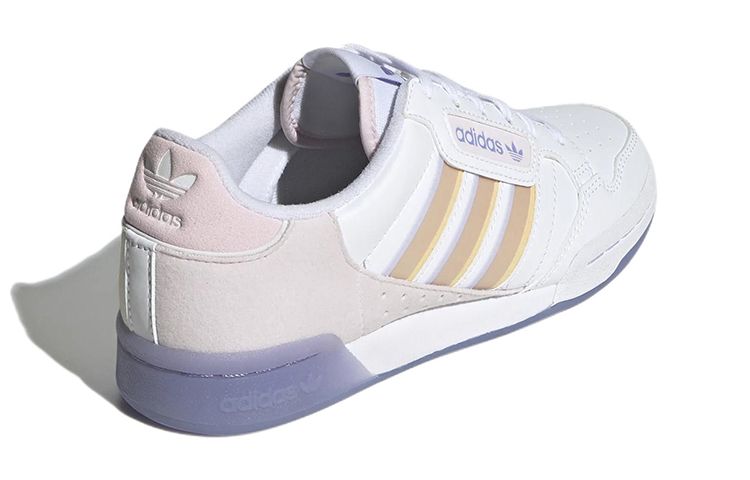 (Youth) adidas Originals Continental 80 'White Purple Stripes' 圖 4