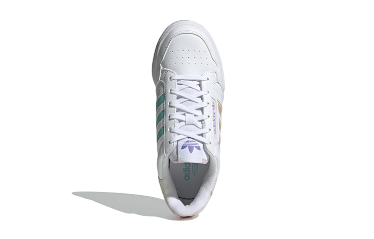 (Youth) adidas Originals Continental 80 'White Purple Stripes' 圖 5