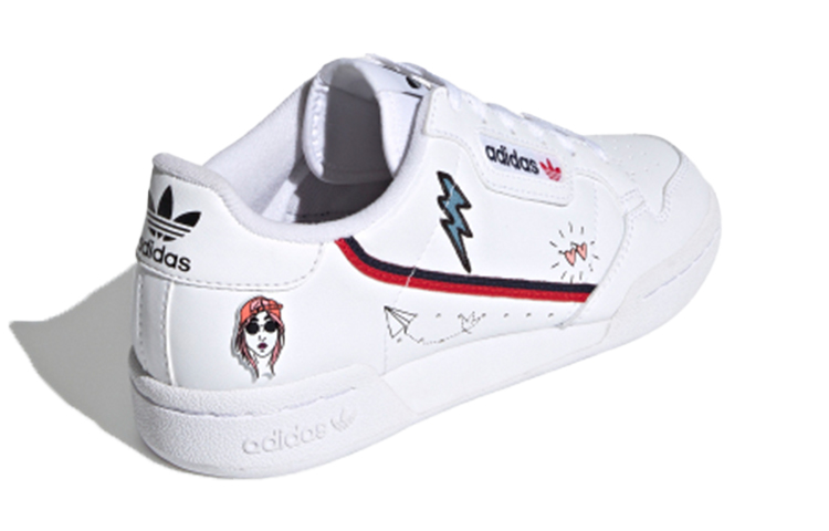 Shop (PS) 阿迪达斯三叶草 Continental 80 J '白蓝红' FX6067