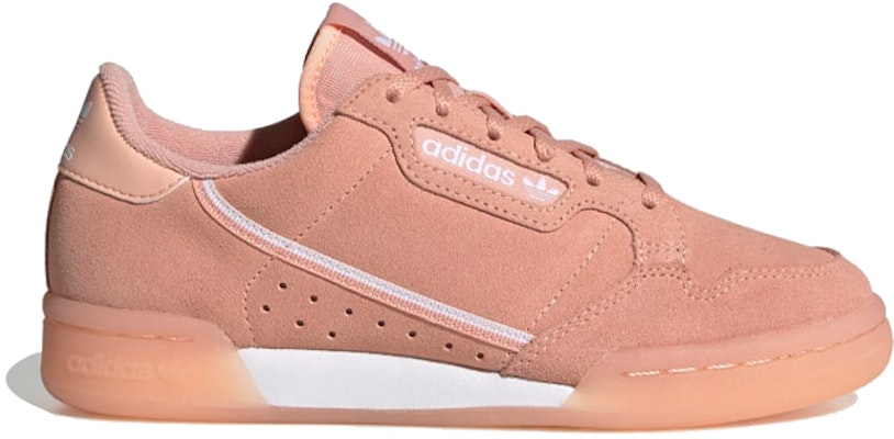 (JR) adidas Originals Continental 80 J /Pink 'Orange' Anak-anak EF5105 Order (JR) adidas Originals Continental 80 J /Pink 'Orange' Anak-anak EF5105