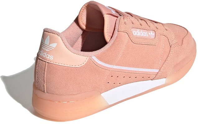 (JR) adidas Originals Continental 80 J /Pink 'Orange' Anak-anak EF5105 Shop (JR) adidas Originals Continental 80 J /Pink 'Orange' Anak-anak EF5105