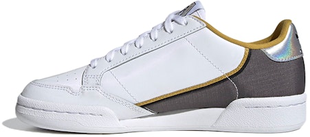 (PS) adidas Originals Continental 80 J 'Blanco Gris Amarillo' FV7388 Buy (PS) adidas Originals Continental 80 J 'Blanco Gris Amarillo' FV7388