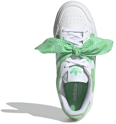 Buy Youth adidas Originals Continental 80 J White Green H03935 Novelship