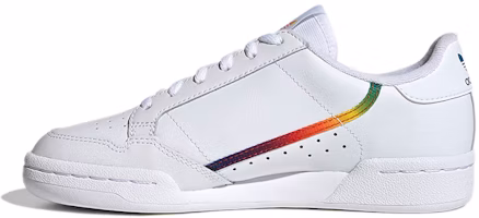 (Youth) adidas originals Continental 80 J 'White Red Yellow' EG8976 (Youth) adidas originals Continental 80 J 'White Red Yellow' EG8976