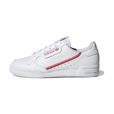 (Youth) adidas Originals Continental 80 J 'White Red'