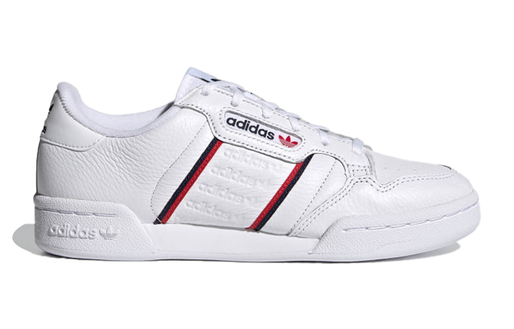 (Youth) adidas originals Continental 80 J 'White Red Black' 圖 2