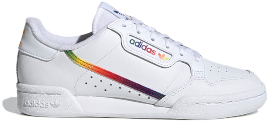 大童 adidas Originals Continental 80 J 低帮 兒童板鞋 白紅黃 Order 大童 adidas Originals Continental 80 J 低帮 兒童板鞋 白紅黃