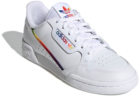 大童 adidas Originals Continental 80 J 低帮 兒童板鞋 白紅黃 Lookbook 大童 adidas Originals Continental 80 J 低帮 兒童板鞋 白紅黃