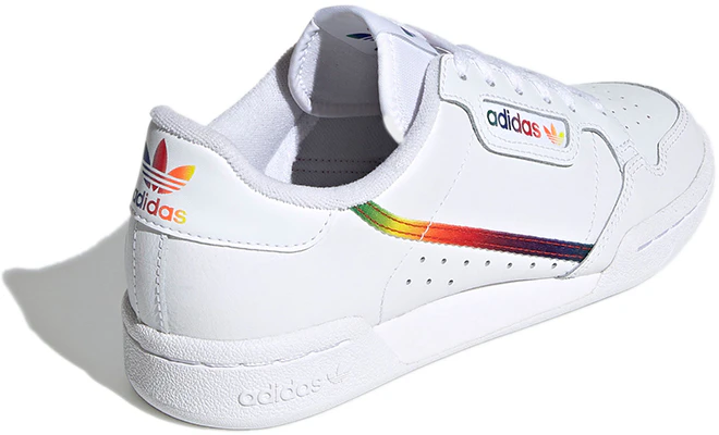 (Youth) adidas originals Continental 80 J 'White Red Yellow' EG8976 Shop (Youth) adidas originals Continental 80 J 'White Red Yellow' EG8976