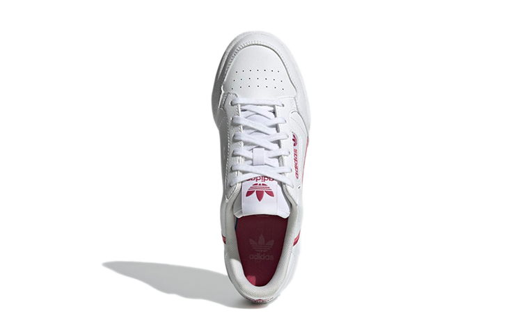 (Youth) adidas Originals Continental 80 J 'White Red' 圖 5