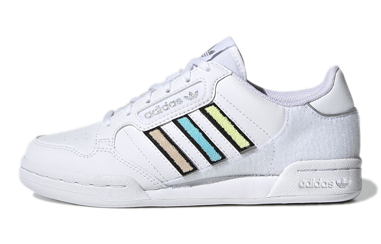 (Youth) adidas Originals Continental 80 J 'White Yellow' Q47341