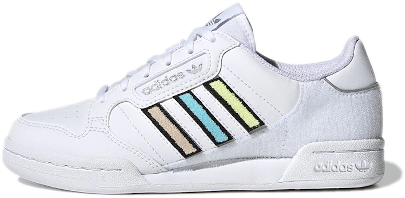 (Youth) adidas Originals Continental 80 J 'White Yellow' Q47341 Buy (Youth) adidas Originals Continental 80 J 'White Yellow' Q47341