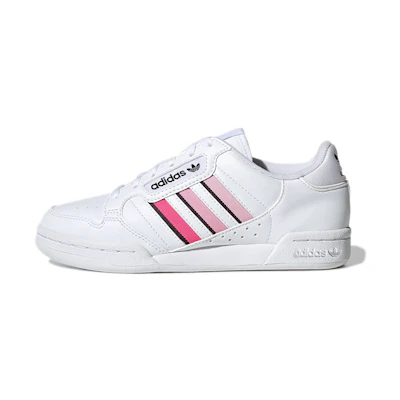 (Youth) adidas originals Continental 80 Stripes 'White Light Pink'