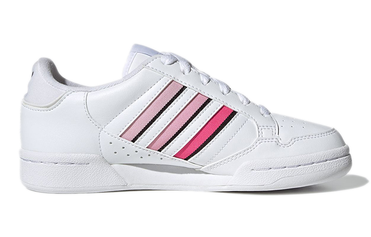 (Youth) adidas originals Continental 80 Stripes 'White Light Pink' 圖 2