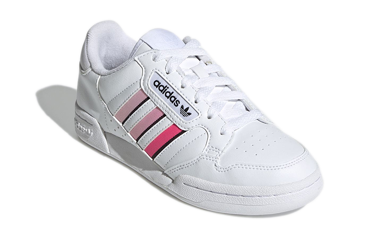 (Youth) adidas originals Continental 80 Stripes 'White Light Pink' 圖 3