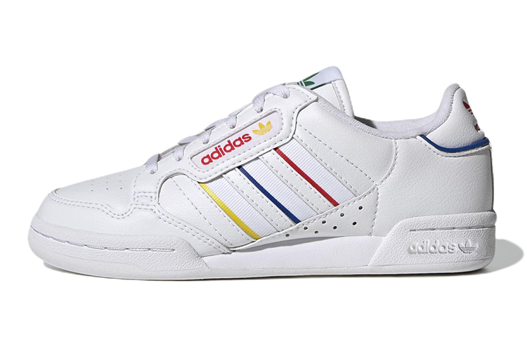 (Youth) adidas Originals Continental 80 Stripes Shoes 'White'