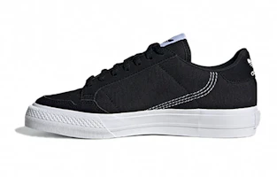 (Youth) adidas originals Continental Vulc J 'Black White' EF9451 (Youth) adidas originals Continental Vulc J 'Black White' EF9451