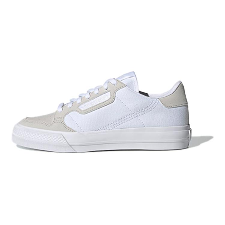(Youth) adidas originals Continental Vulc J 'White Grey' EF9449