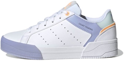 (Youth) adidas Originals Court Tourino 'White Purple' H00771 (Youth) adidas Originals Court Tourino 'White Purple' H00771
