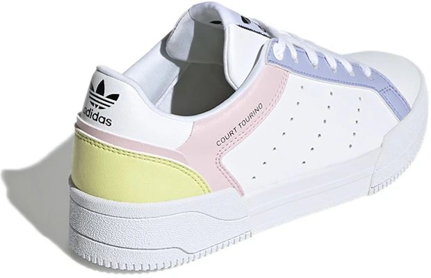 (JR) adidas Originals Court Tourino ''Blanc Violet Rose'' H00769 Shop (JR) adidas Originals Court Tourino ''Blanc Violet Rose'' H00769