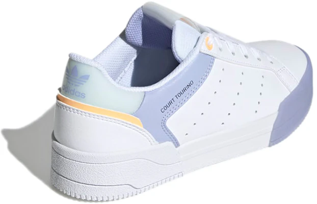 (JR) adidas Originals Court Tourino ''Blanc Violet'' H00771 Shop (JR) adidas Originals Court Tourino ''Blanc Violet'' H00771
