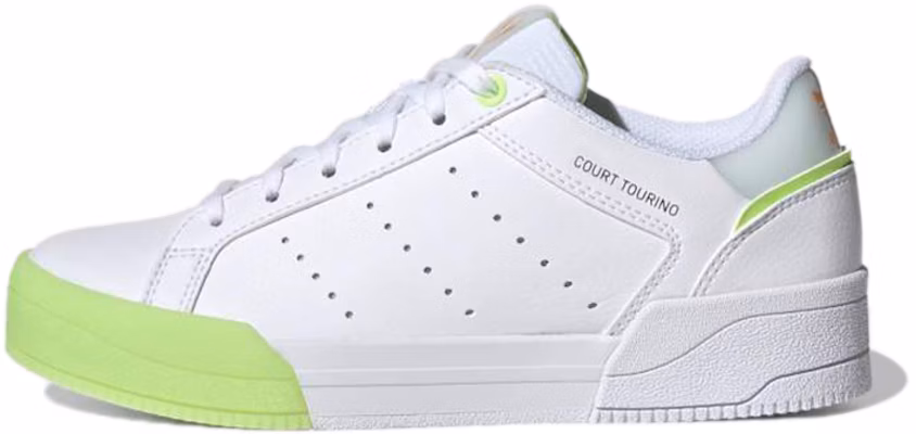 (Youth) adidas Originals Court Tourino J 'White Green' H00770 Buy (Youth) adidas Originals Court Tourino J 'White Green' H00770
