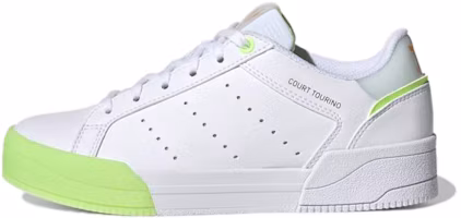 (Youth) adidas Originals Court Tourino J 'White Green' H00770 (Youth) adidas Originals Court Tourino J 'White Green' H00770