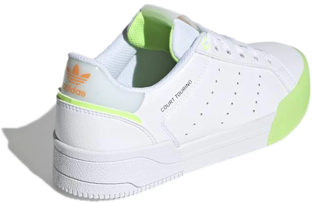 (JR) adidas Originals Court Tourino J ''Blanc Vert'' H00770 Shop (JR) adidas Originals Court Tourino J ''Blanc Vert'' H00770