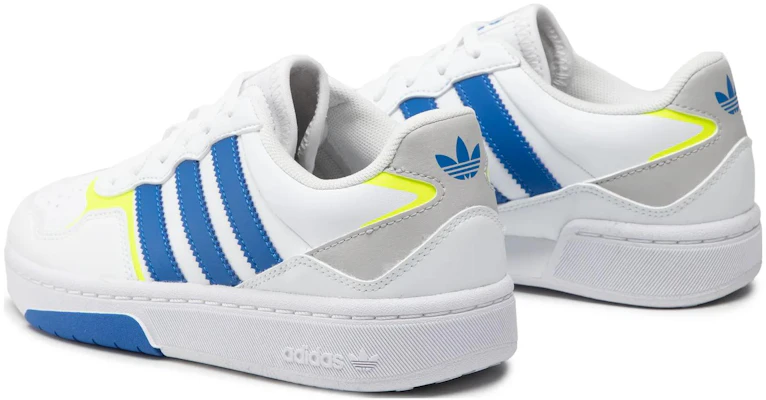 大童 adidas Originals Courtic 休閒 耐磨輕便 低筒 兒童板鞋 白藍 Shop 大童 adidas Originals Courtic 休閒 耐磨輕便 低筒 兒童板鞋 白藍