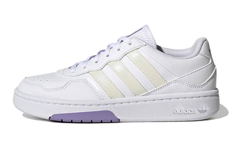 (Youth) adidas Originals Courtic J 'White Purple' GY3642