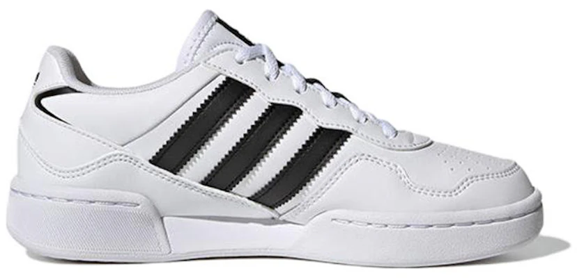 大童 adidas originals Courtic J 休閒 防滑耐磨 低筒 童鞋 板鞋 白黑 Order 大童 adidas originals Courtic J 休閒 防滑耐磨 低筒 童鞋 板鞋 白黑