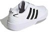 Shop 大童 adidas originals Courtic J 休閒 防滑耐磨 低筒 童鞋 板鞋 白黑