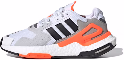 (Youth) adidas Originals Day Jogger J 'White Grey Orange' FW5229 (Youth) adidas Originals Day Jogger J 'White Grey Orange' FW5229