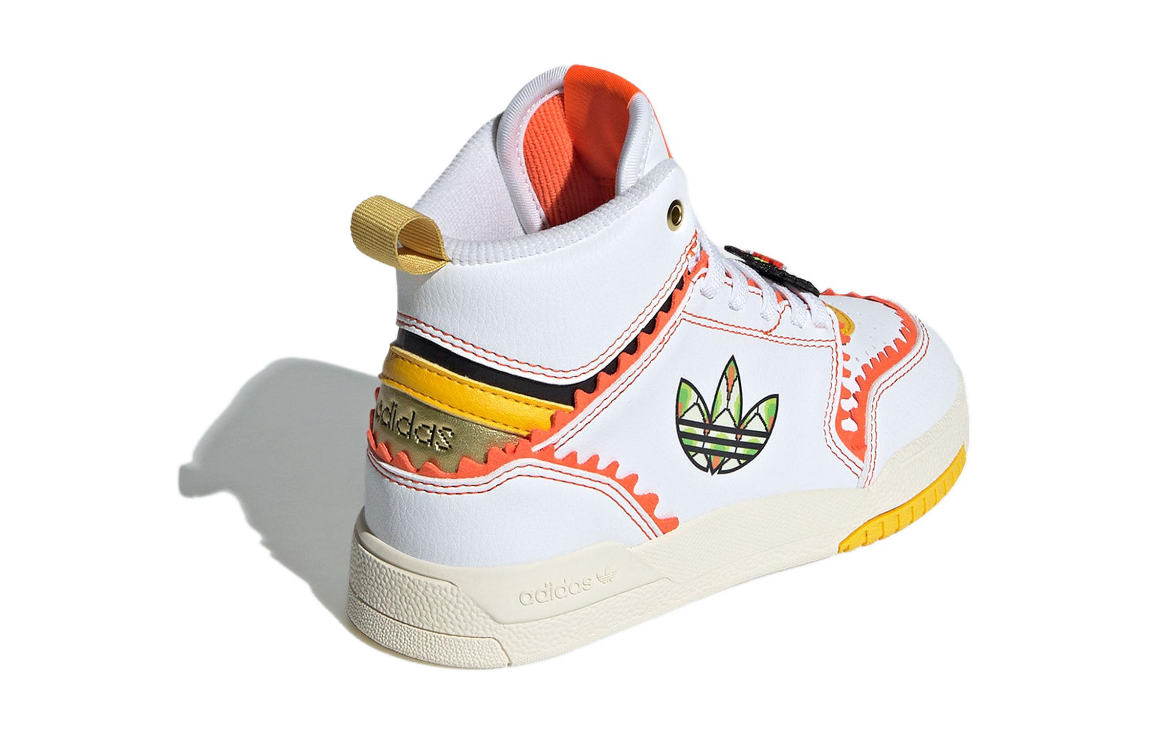 Shop (JR) 阿迪达斯三叶草Drop Step EL C '白橙' IF9367