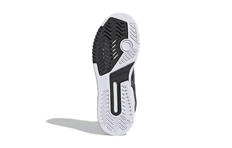 (Youth) adidas Originals Drop Step J 'Black Grey High-Top' 圖 6