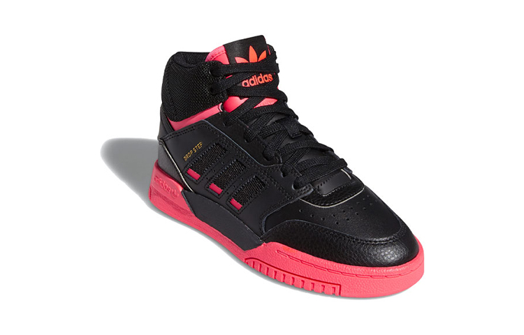 Lookbook (PS) アディダス ドロップステップJ 黒ピンク FV4890
