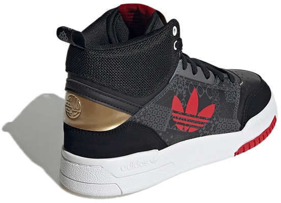 (JR) アディダス ドロップステップ (黒/赤/白) GX6353 Shop (JR) アディダス ドロップステップ (黒/赤/白) GX6353