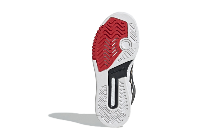 Details for (JR) アディダス ドロップステップ (黒/赤/白) GX6353