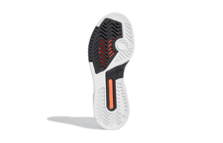 (Youth) adidas Original Drop Step Competition Running Shoes 'White Grey Orange' 圖 6