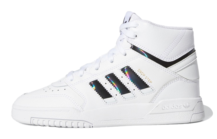 (Youth) adidas originals Drop Step 'White Black' EF7157