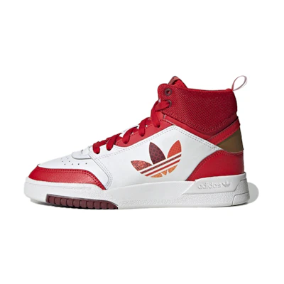 (Youth) adidas originals Drop Step J 'White Red'