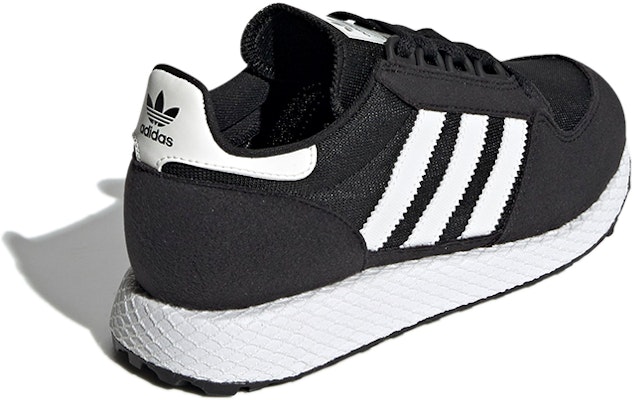 (Youth) adidas originals Forest Grove J 'Black White' EE6557 Shop (Youth) adidas originals Forest Grove J 'Black White' EE6557