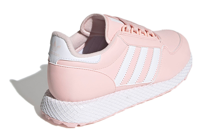 Shop (JR) アディダス オリジナルス フォレストグローブ J (ピンク/ホワイト) EG8966