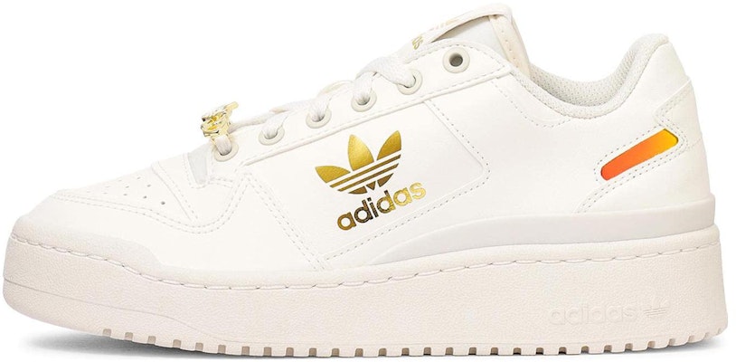(Youth) adidas Originals Forum Bold J 'White Gold' IF0111 Buy (Youth) adidas Originals Forum Bold J 'White Gold' IF0111