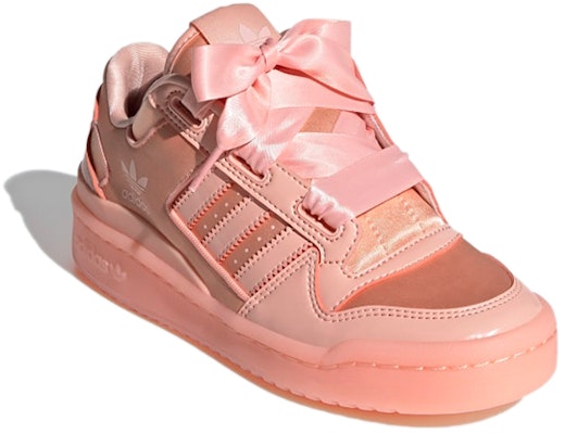 (Youth) adidas Forum Satin Low 'Glow Pink' FY8823 Lookbook (Youth) adidas Forum Satin Low 'Glow Pink' FY8823