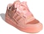 (JR) adidas Forum Satin Low 'Glow Pink' Merah Jambu Bersinar FY8823