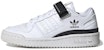 (JR) adidas asal Forum Low 'Putih Hitam' GZ0813