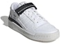 Lookbook (JR) adidas asal Forum Low 'Putih Hitam' GZ0813