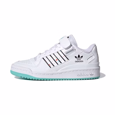 adidas originals Forum Low J Kevin Lyon 'White Black Blue'